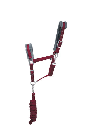 HY Sport Active Head Collar & Lead Rope Vivid Merlot| Online For Equine