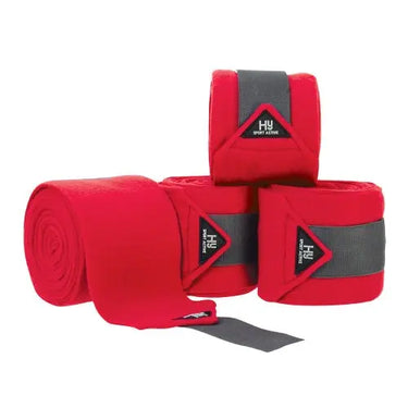 Buy HY Sport Active Luxury Bandages Rosette Red| Online for Equine