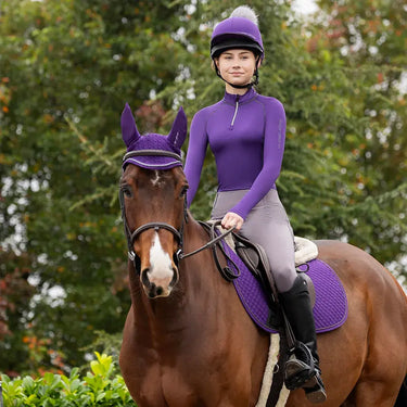 HY Sport Active Royal Violet Close Contact Saddle Pad| Online For Equine