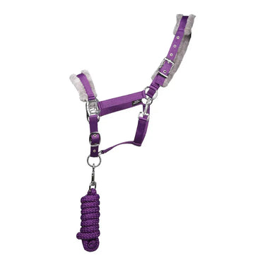 HY Sport Active Royal Violet Head Collar & Lead Rope| Online For Equine