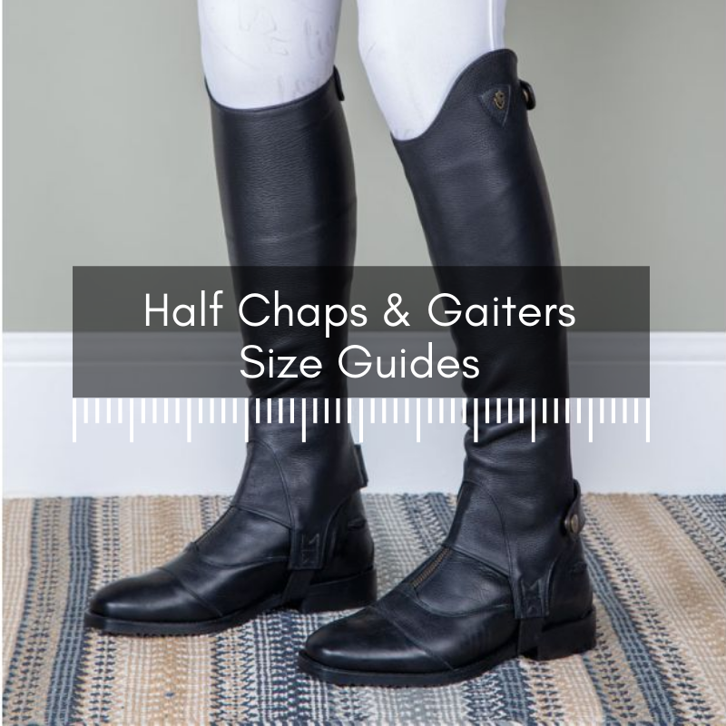 Chaps Sizes Product Size Guides | Size & Fitting Advice | Online for Equine ...