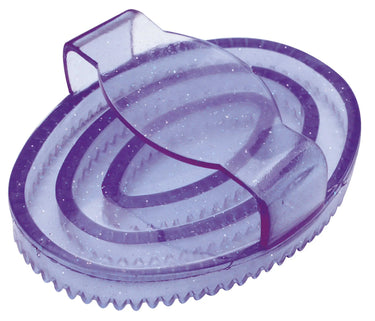 Hippotonic Oval Glittered Rubber Curry Comb| Online For Equine