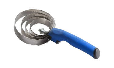 Hippotonic Soft Round Metallic Currycomb With Handle| Online For Equine