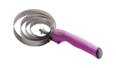 Hippotonic Soft Round Metallic Currycomb With Handle| Online For Equine
