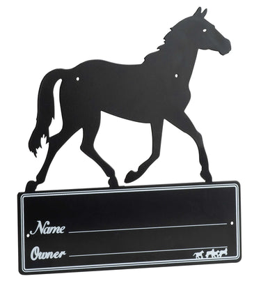 Hippotonic "Horse Silhouette" Stall Plaque| Online For Equine
