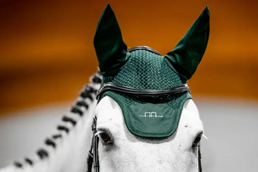 Horseware Ireland AA Ear Net Hunter Green| Online For Equine