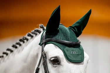Horseware Ireland AA Ear Net Hunter Green| Online For Equine
