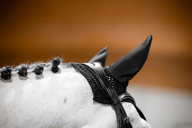 Horseware Ireland AA Ear Net Sicilian Black| Online For Equine