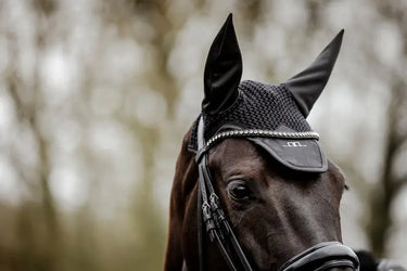 Horseware Ireland AA Ear Net Sicilian Black| Online For Equine