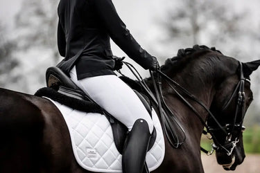 Horseware Ireland AA Performance Dressage Pad White| Online For Equine