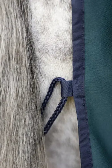 Horseware Ireland Amigo Jersey Cooler Dynasty Green / Navy & Silver| Online For Equine