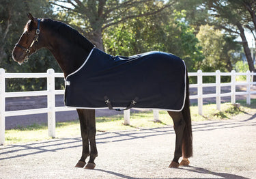 Buy Horseware Ireland Amigo Jersey Cooler Navy/Silver| Online for Equine
