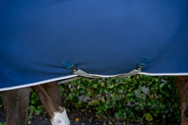 Horseware Ireland Amigo Jersey Pony Cooler Navy / Titanium Grey & Silver| Online For Equine