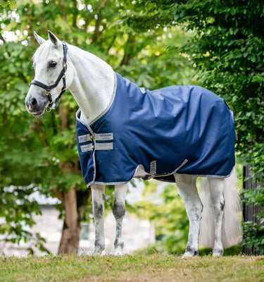 Horseware Ireland Amigo Ripstop 900D Fleece Lined Turnout Rug 50G Navy/ Titanium Grey| Online For Equine