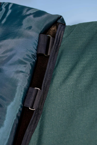 Horseware Ireland Amigo Ripstop 900D Plus Pony Turnout Rug 100G Dynasty Green / Navy & Silver| Online For Equine