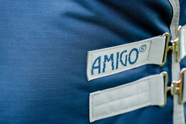 Horseware Ireland Amigo Ripstop 900D Plus Turnout Rug 0G Navy / Titanium Grey| Online For Equine