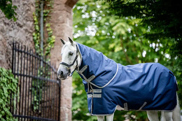 Horseware Ireland Amigo Ripstop 900D Plus Turnout Rug 200G Navy / Titanium Grey| Online For Equine