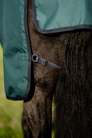 Horseware Ireland Amigo Ripstop 900D Pony Turnout Rug 100G Dynasty Green / Navy & Silver| Online For Equine