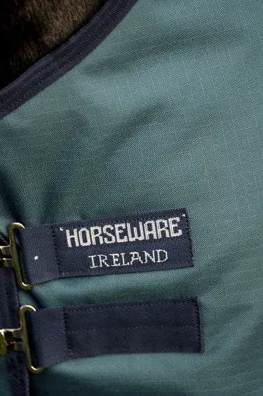 Horseware Ireland Amigo Ripstop 900D Pony Turnout Rug 200G Dynasty Green / Navy & Silver| Online For Equine