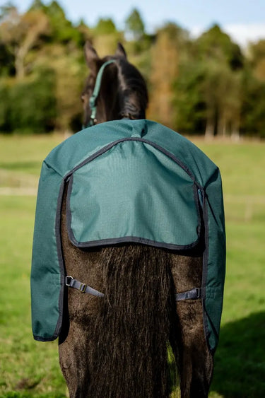 Horseware Ireland Amigo Ripstop 900D Pony Turnout Rug 50G Dynasty Green / Navy & Silver| Online For Equine