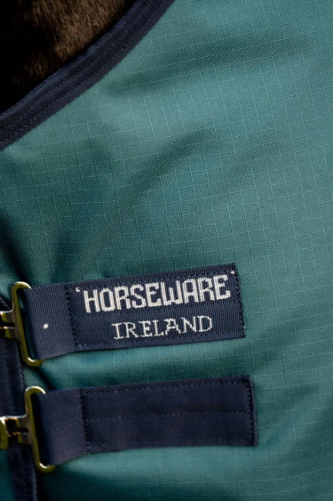 Horseware Ireland Amigo Ripstop 900D Pony Turnout Rug 50G Dynasty Green / Navy & Silver| Online For Equine