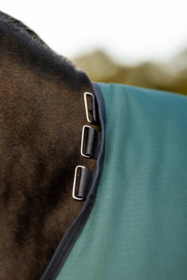 Horseware Ireland Amigo Ripstop 900D Pony Turnout Rug 50G Dynasty Green / Navy & Silver| Online For Equine