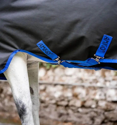 Horseware Ireland Amigo Ripstop 900D Turnout Rug 0G Navy/ Titanium Grey| Online For Equine