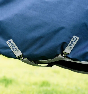 Horseware Ireland Amigo Ripstop 900D Turnout Rug 0G Navy/ Titanium Grey| Online For Equine