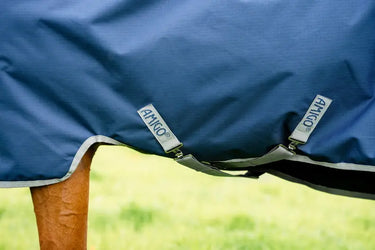 Horseware Ireland Amigo Ripstop 900D Turnout Rug 50G Navy / Titanium Grey| Online For Equine