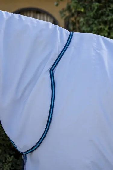 Horseware Ireland Amigo Ripstop Hoody Azure Blue / Navy & Electric Blue| Online For Equine