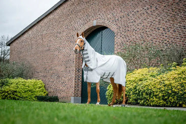 Horseware Ireland Amigo Ripstop Hoody Silver / Titanium Grey & Silver| Online For Equine