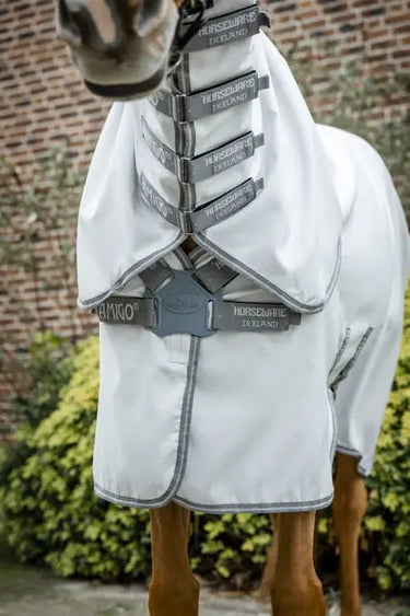 Horseware Ireland Amigo Ripstop Hoody Silver / Titanium Grey & Silver| Online For Equine