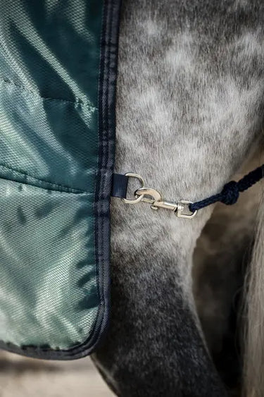 Horseware Ireland Amigo Ripstop Insulator Stable Rug 100G Dynasty Green / Navy & Silver| Online For Equine