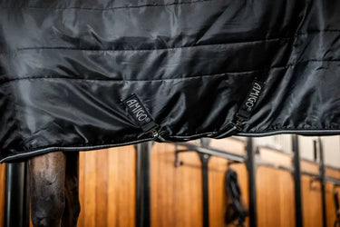 Horseware Ireland Amigo Ripstop Insulator Stable Rug 200G Black / Black & Silver| Online For Equine