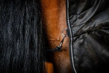 Horseware Ireland Amigo Ripstop Insulator Stable Rug 200G Black / Black & Silver| Online For Equine