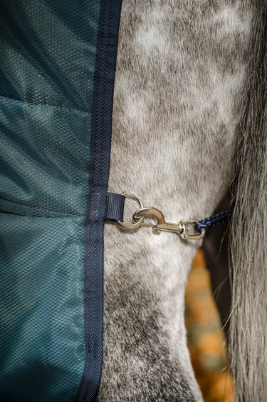 Horseware Ireland Amigo Ripstop Insulator Stable Rug 200G Dynasty Green / Navy & Silver| Online For Equine