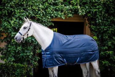Horseware Ireland Amigo Ripstop Insulator Stable Rug 200G Navy / Titanium Grey| Online For Equine
