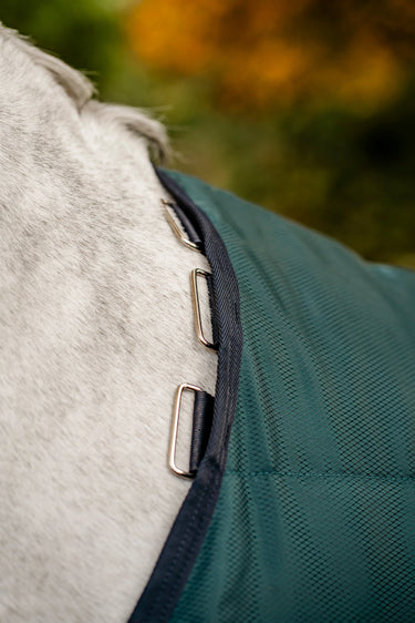 Horseware Ireland Amigo Ripstop Insulator Stable Rug 350G Dynasty Green / Navy & Silver| Online For Equine