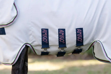 Horseware Ireland Amigo Ripstop Petite Hoody Silver/ Lime/ Pink| Online For Equine