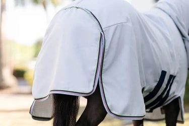 Horseware Ireland Amigo Ripstop Petite Hoody Silver/ Lime/ Pink| Online For Equine