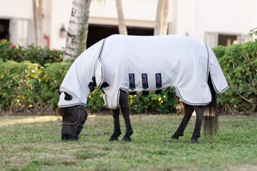 Horseware Ireland Amigo Ripstop Petite Hoody Silver/ Lime/ Pink| Online For Equine