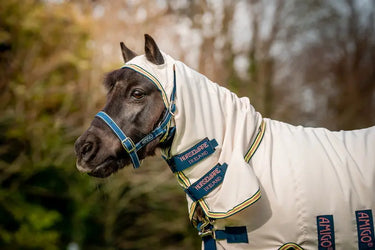 Horseware Ireland Amigo Ripstop Petite Hoody Silver/ Lime/ Pink| Online For Equine