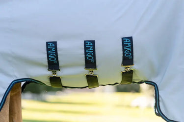 Horseware Ireland Amigo Ripstop Pony Hoody Azure Blue / Navy & Electric Blue| Online For Equine