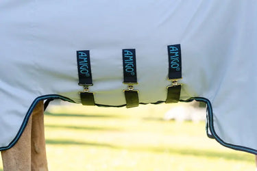 Horseware Ireland Amigo Ripstop Pony Hoody Azure Blue / Navy & Electric Blue| Online For Equine