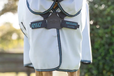 Horseware Ireland Amigo Ripstop Pony Hoody Azure Blue / Navy & Electric Blue| Online For Equine