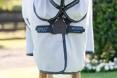 Horseware Ireland Amigo Ripstop Pony Hoody Azure Blue / Navy & Electric Blue| Online For Equine