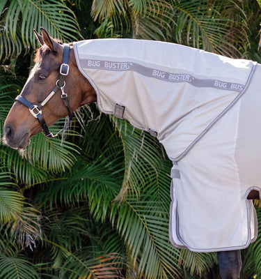 Horseware Ireland Azure Blue/Navy & Electric Blue Amigo Bug Buster Hood| Online For Equine