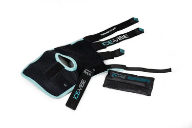 Horseware Ireland Black/Aqua Ice-Vibe Hock Wrap| Online For Equine