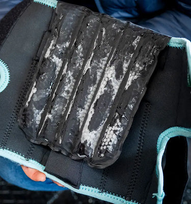 Horseware Ireland Black/Aqua Ice-Vibe Knee Wrap| Online For Equine