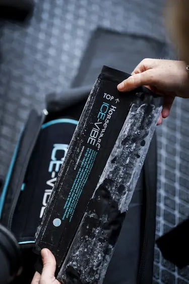 Horseware Ireland Black/Aqua Ice-Vibe Leg Wraps| Online For Equine